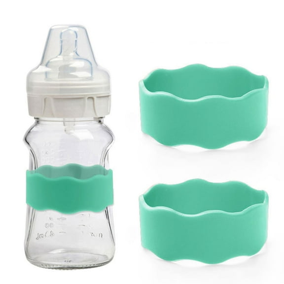 Clearance Sale Colorful Silicone Bottle Identification Bands - Food-Grade, Reusable | For Bottles & Sippy Cups (10-Pack, Assorted Colors)