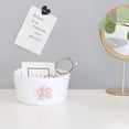 thumbnail image 1 of Clearance Sale!Cotton Rope Basket Small Woven Basket,6.7"x3.5" Woven Baby Toy Basket for Living Room Shelves Desk Decor,Small Floral Storage Basket Pets Toy Keys Snack Gift Container, 1 of 6