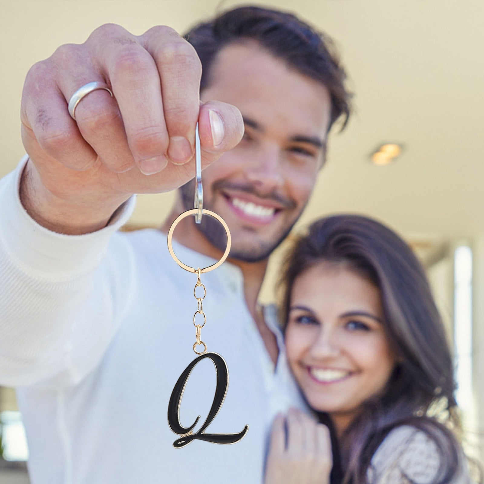 Clearance Sale Delicate Gold Monogram Necklace For Women Cute Letter