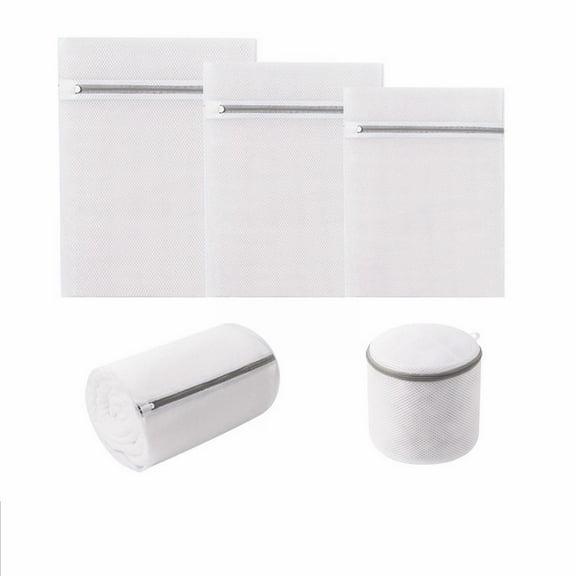 Delicates Mesh Laundry Bags Washing Machine Wash Bags Lingerie Laundry Bags For Delicates Clothes Hosiery Underwear Bed Linen Travel Organization Bag Laundry Bags Mesh Wash Bag