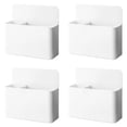 thumbnail image 1 of Clearance Sale! Desk Organizer 4Pcs Magnetic Chalk Storage Box White Mesh Desk Organizer, 1 of 5