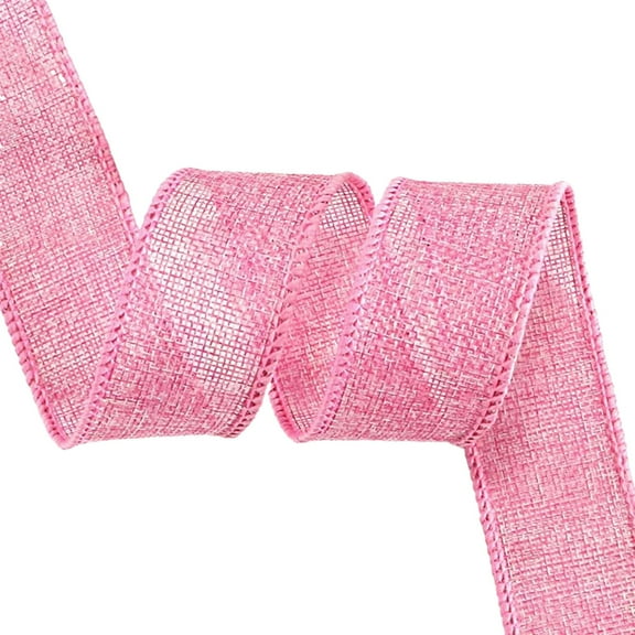 Easter Ribbon Rolls Spring Decor Wrapping for Gift, Colorful DIY Craft, Gift Box Packing Fabric Decor