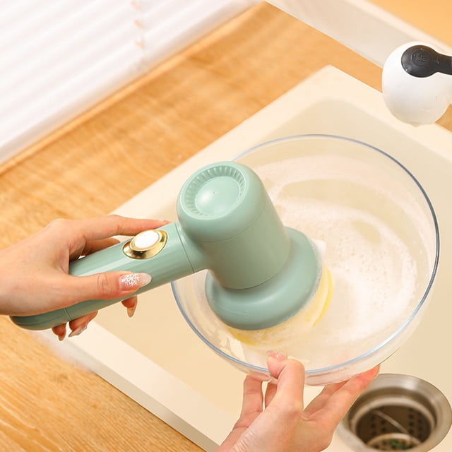 Clearance Sale,Electric Battery Cleaning Tool Dish Brush Electric