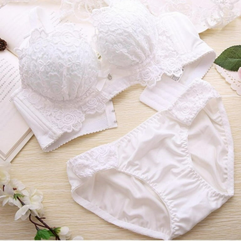 Clearance Sale Embroidery Women Panties And Bralette Cotton Push Up Bra Set  Sexy Lingerie Underwear Underwear Bralet Set bra and panty set