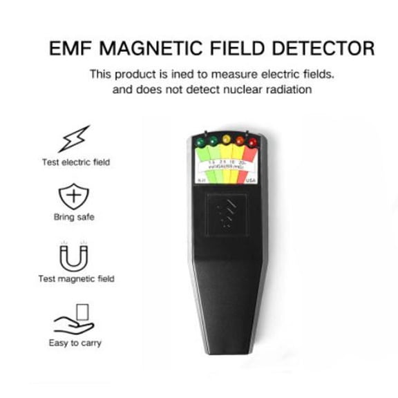 Clearance Sale!Field Radiation Detector Detector Test Instrument Radiation Tools & Home Improvement,Black Radiatio Detector