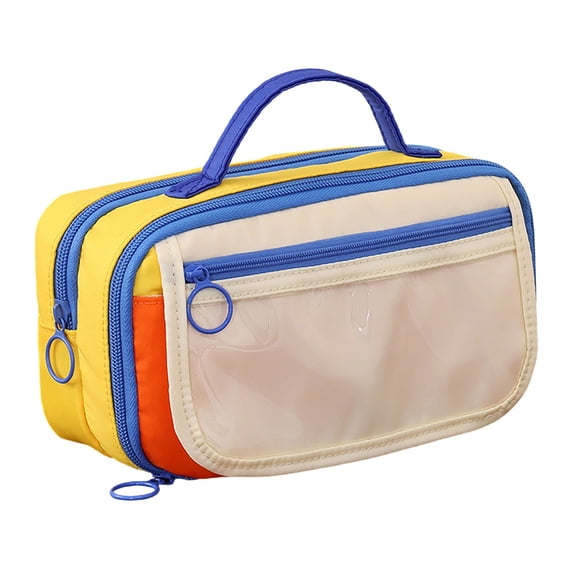 Clearance Sale! File Folders Retro Colored Stationery Bag B Clear Document Storage Bag