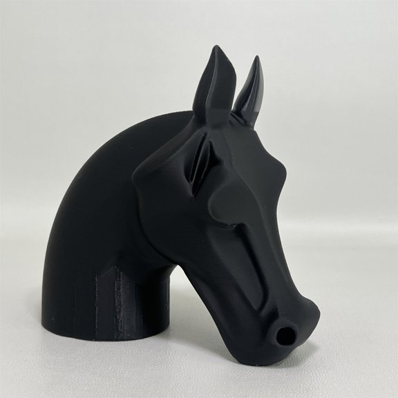 Clearance Sale Geometric Horse Head Trailer Hitch Cover, 3D Printed, 5 Vibrant Colors, Universal Fit, Dustproof & Decorative Car Accessory