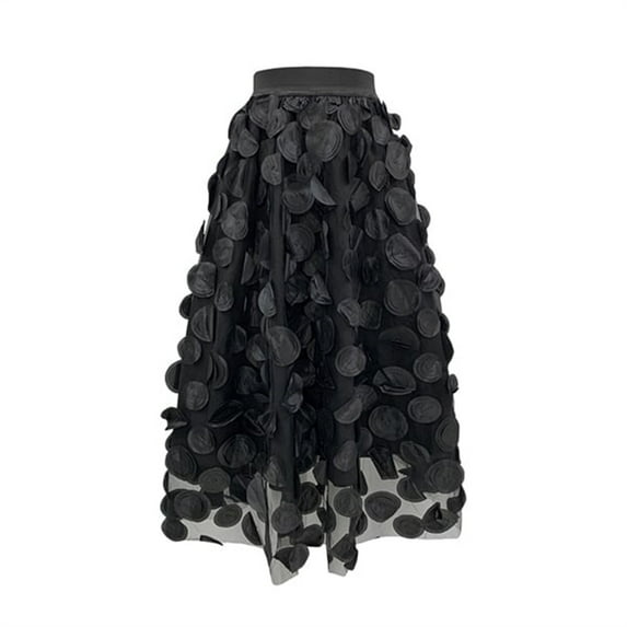 Clearance Sale! Gephdiin Dresses for Women 2024 Casual Spring,Black Dresses for Women,Casual Dresses for Women,Dresses for Women,Summer Dress Black 3Xl