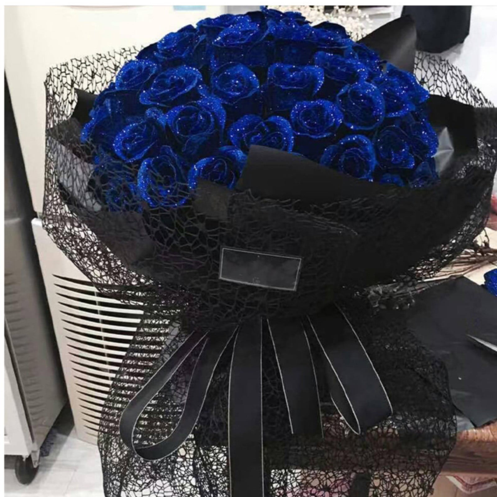 Clearance Sale!Giyblacko Net Mesh Floral Bouquet Wrapping Paper For