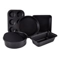 thumbnail image 1 of Clearance Sale!Giyblacko Nonstick Bakeware Sets Baking Pans Set Toaster Oven Trays Kitchen Baking With Pizza Pan Cake Pan Bread Loaf Box Pan Cookie Sheet, 1 of 4