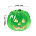thumbnail image 1 of Clearance Sale | Glow-in-the-Dark Resin Pumpkin Figurine for Halloween Fall Decor, Miniature Artificial Pumpkin for Home Cake Decoration and Festive Display, Green, 1 of 3