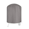 thumbnail image 1 of Sale Grill Cover For Charcoal Kettle, 28/35 Inch Bbq Grill Cover, Heavy Duty Waterproof Barbecue Grill Covers,Round Grill Cover Gray, 1 of 4