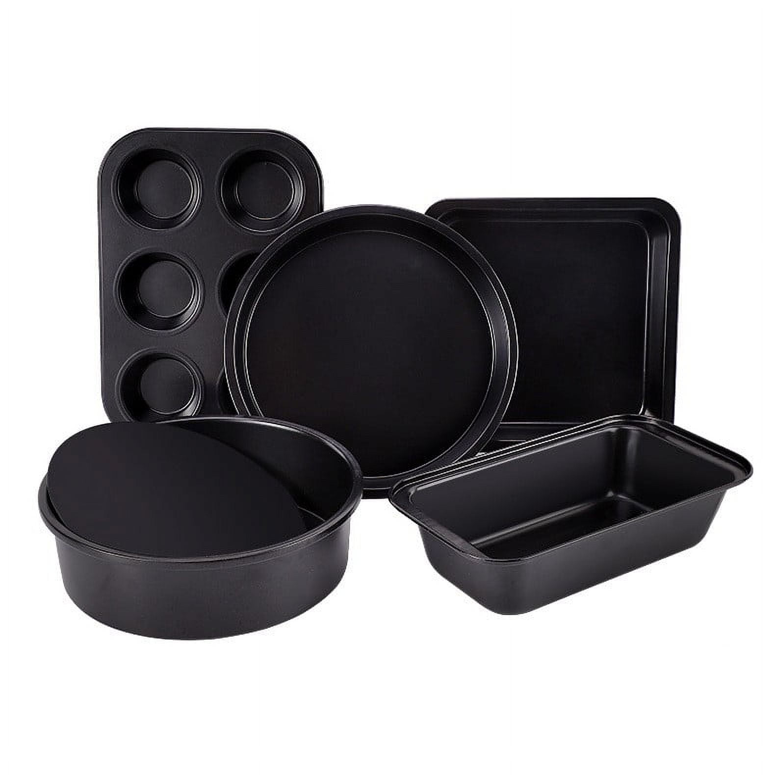 Clearance Sale HANXIULIN Nonstick Bakeware Sets Baking Pans Set Toaster Oven Trays Kitchen Baking with Pizza Pan Cake Pan Bread Loaf Box Pan Cookie