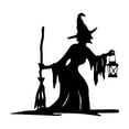 thumbnail image 1 of Clearance Sale! Halloween Witch Iron Tree Stake Metal Witch on Branch Steel Outdoor Metal Wall Art Home Garden Yard Patio Outdoor Statue Stake Black, 1 of 6