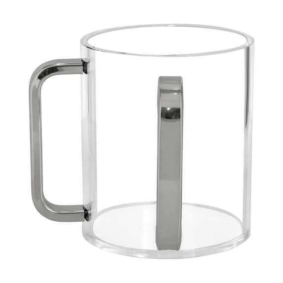 Clearance Sale! Hand Washing Cup With Handles 5" Clear Acrylic Hand Washing Cup For The Glass&Bottle Practical Home Decor