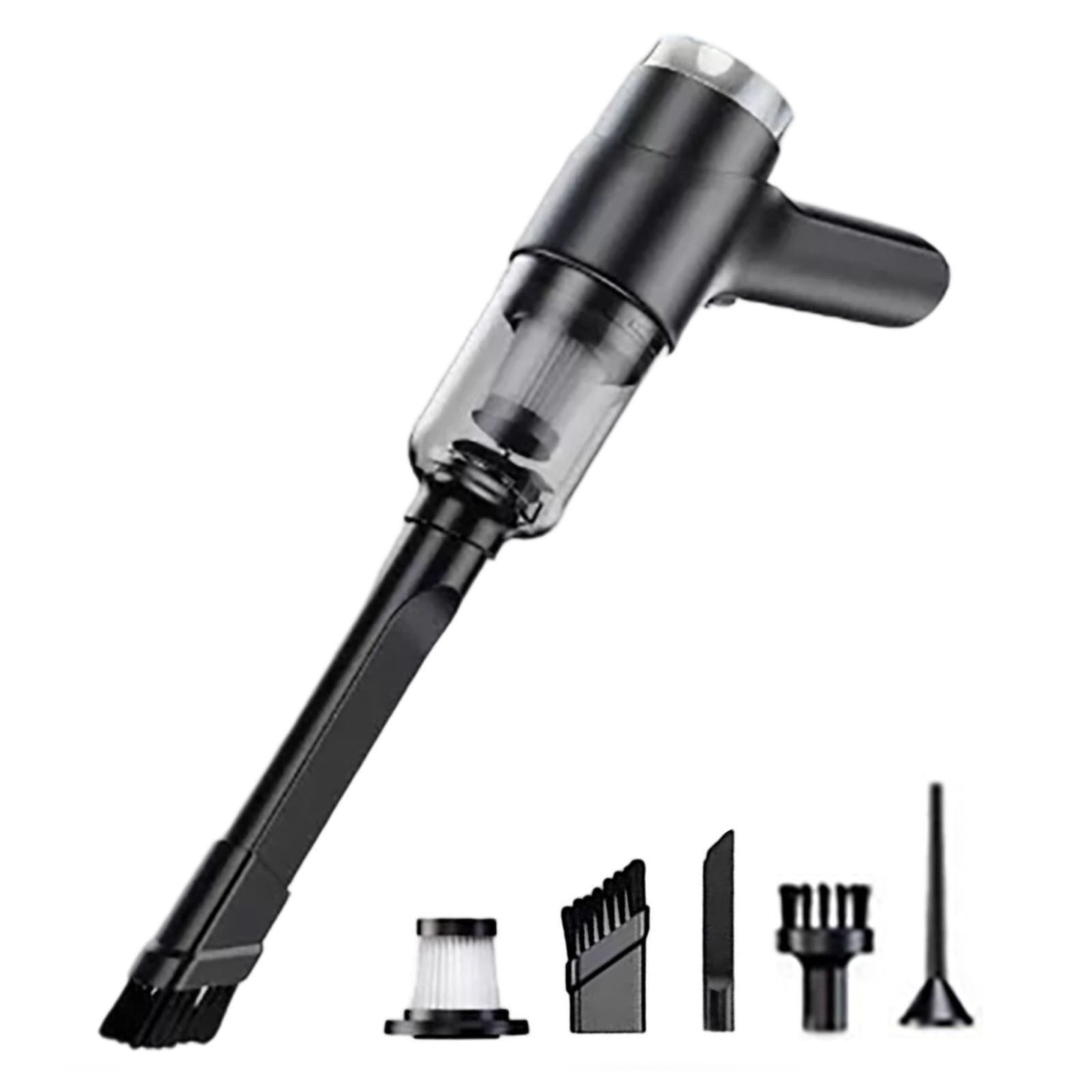 Clearance Sale! Handheld Cordless Vacuum Cleaner Handheld Car Vacuum Cleaner Wireless Power Small Portable Rechargeable Handheld Vacuum Cleaner Suitable for Pet Hair Bed Home Kitchen Cleaning