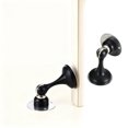 thumbnail image 1 of Clearance Sale! Heavy Duty Door Stopper Wall Mounted With And Screws Black Flexible Door Stop With Absorption For Home Residential Use Doorstop Practical Home Decor 3.1", 1 of 5
