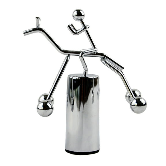 Clearance Sale! Kaireo Desktop Ornament, Perpetual Motion Machine, Humanoid Riding Desktop Perpetual Motion Device Decorative Ornament, 1X Perpetual Motion Machine, Hot Sale