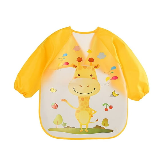 Clearance Sale Kids Toddler Painting Apron, Waterproof Craft Apron for Kids, Art Smocks for Children, Long Sleeve Paint Smock for Arts and Crafts, Birthday Gift for Toddlers