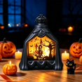 thumbnail image 1 of Clearance Sale! LED Flickering Candle Decor, Battery Operated Flameless Wind Lamp Tabletop Ornament for Halloween Indoor Decor, 1 of 6