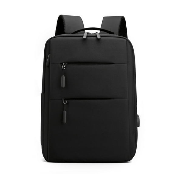 Sale Laptop Backpack 15.6 Inch, Business Slim Durable Laptops Travel Backpacks With Usb Charging Port, College School Computer Bag Gifts For Men And Women Black