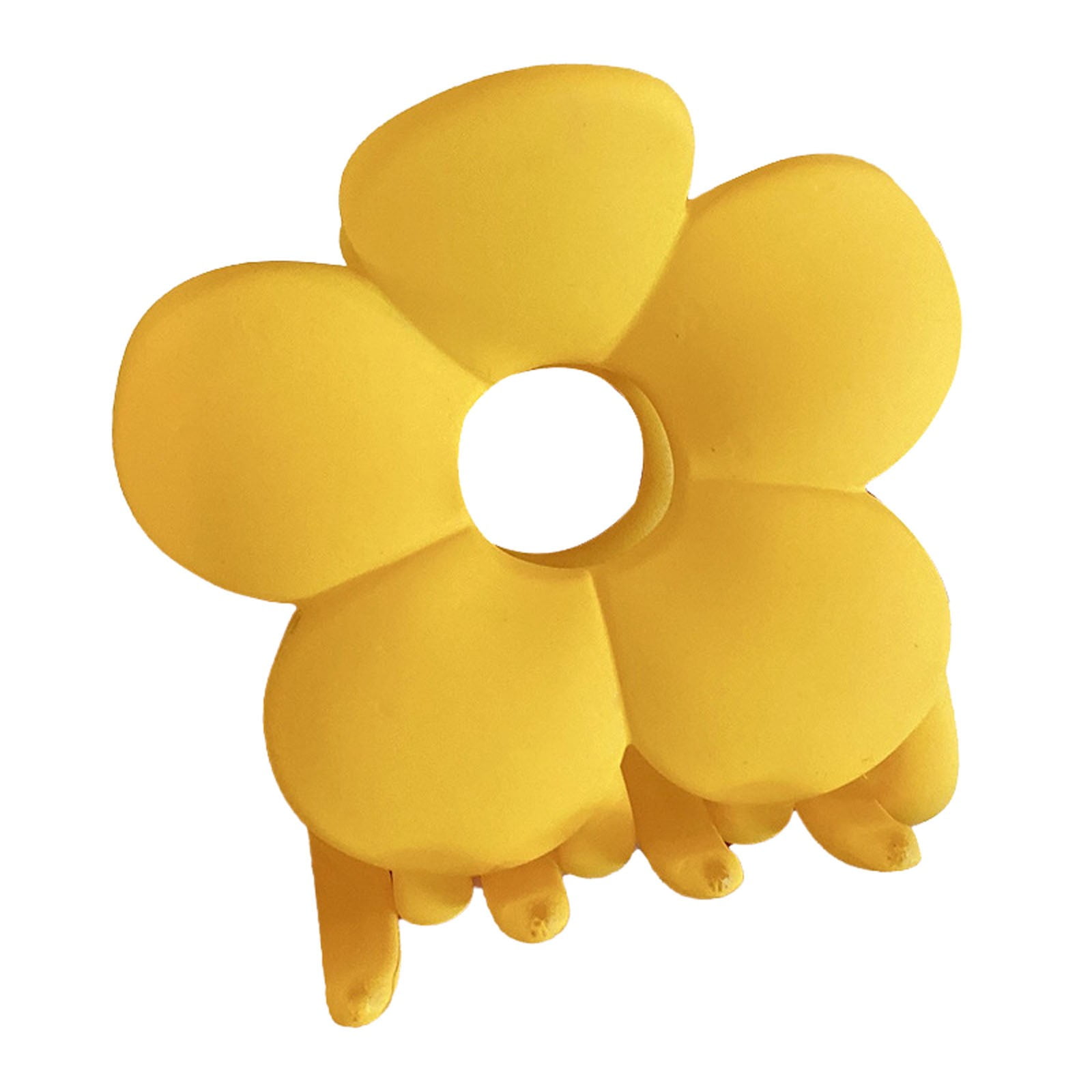 Clearance Sale Large Flower Grip Clip Design Hair Clip Female Back Of