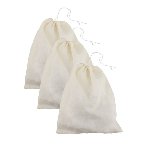 Clearance Sale! Leott Boiled Soup Filter Bag Multi Specification Bundled Mouth Bag Drawstring Cotton Brine Bag 3Pc, Gauze Bag 3Pc, Kitchen Storage Bags, 3 Gauze Bags