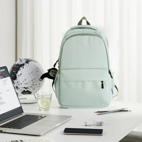 Clearance Sale!Lightweight Casual School Backpack For School Travel Hiking,Green Office Cabinet