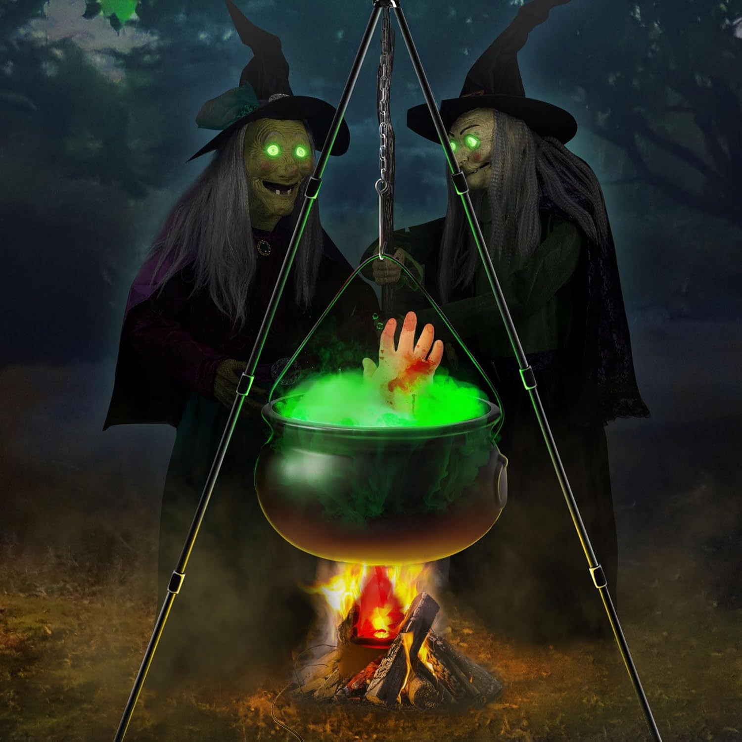 Clearance Sale! Lssam Desk Ornament Halloween Decorations Outdoor 6Pcs