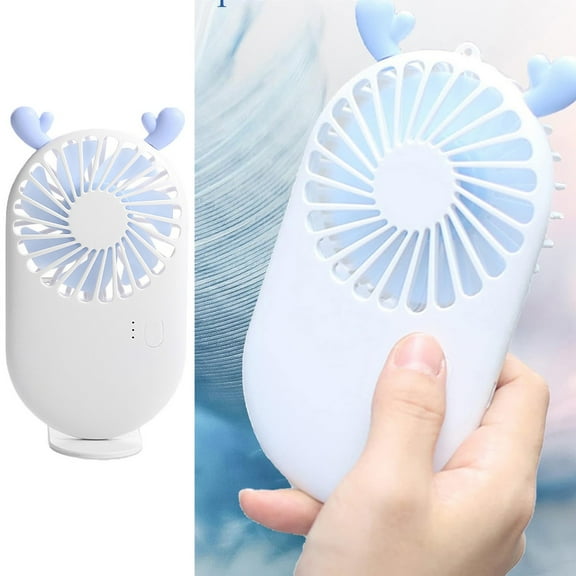 Clearance Sale! Lssam Fan Fan For Bedroom Air Ventilador Portable Fans Mini Fans As Small Fans USB Rechargeable Personal Fans Pocket Fans 3 Speed Battery Operated Children's And Women's Eyelash Fans