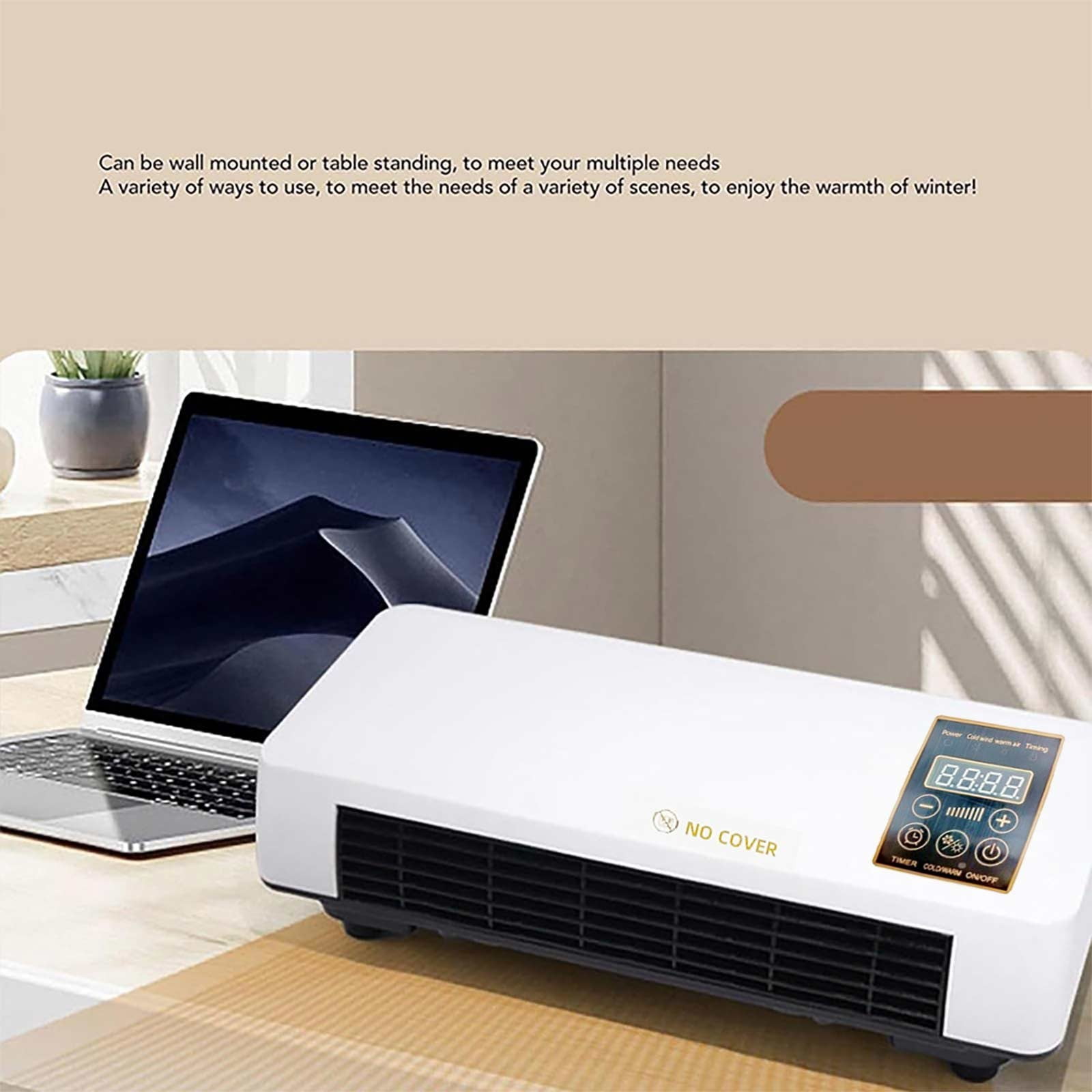 Clearance Sale! Lssam Heater Space Heater Indoor Heater Two In One Wall