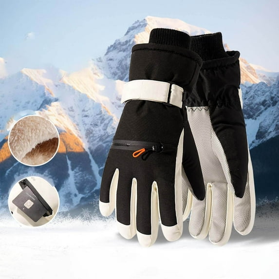 Clearance Sale!Men'S And Women'S Snow Gloves Men'S And Women'S Ski Gloves Screen Ski Board Ski Gloves Warm Winter Ski Gloves Suitable For Cycling Running Hiking Outdoor Sp, Hand Protection Equipment