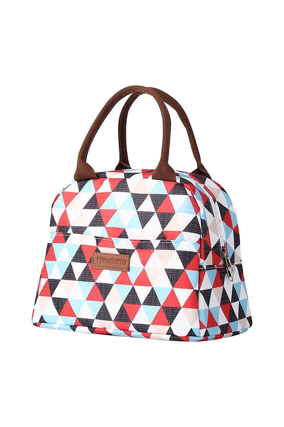 Cartoon Printed Lunch Bag Insulated Thermal Cool Bags Picnic Food Box Supply