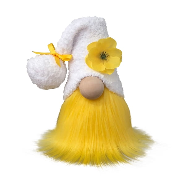 Goblin Doll Plush Dwarf Knit Hat Crooked Neck Faceless Doll Home Decoration