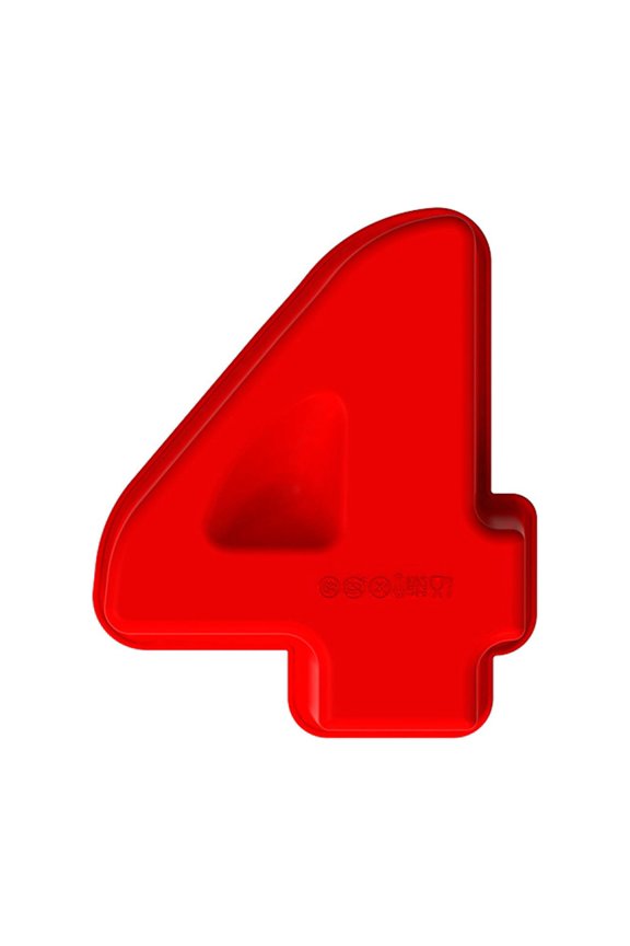 Large Silicone 0-9 Number Cake Tin Mould Birthday Party Baking Mold Tool