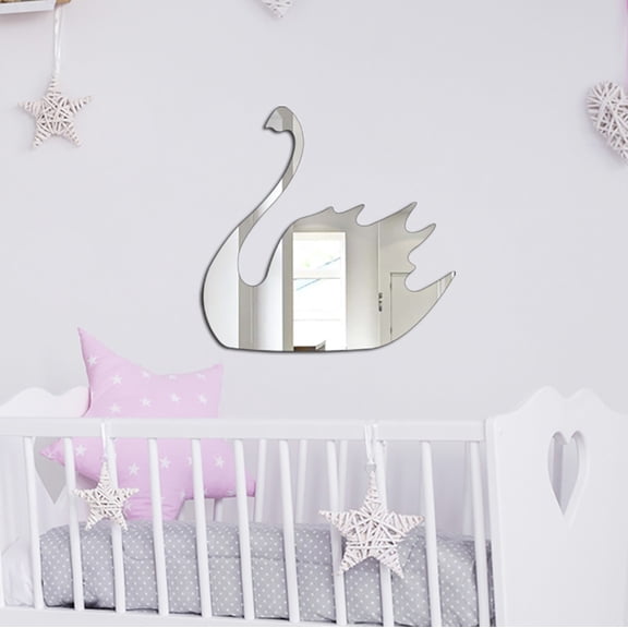 Nordic Acrylic Mirror Cartoon Wall Camera Props Kids Room Wall Decoration I