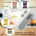 thumbnail image 1 of Clearance Sale! Mini Bag Sealer 2024 New 2 in 1 Usb Rechargeable Chip Bag Sealer Heat Seal Portable Handheld Rechargeable Vacuum Food Sealer Bag Sealing Machine for Snacks Chips Fresh Storage, 1 of 8