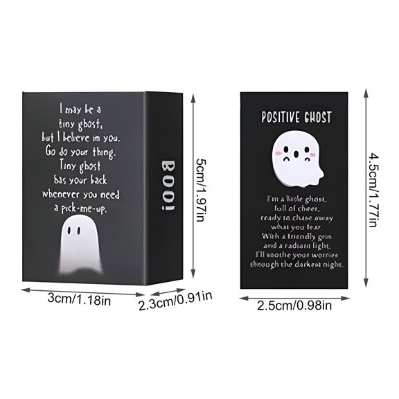 Clearance Sale! Multicolor Mini Glow Ghost Halloween Haunted Scene Micro Landscape Decor Style G