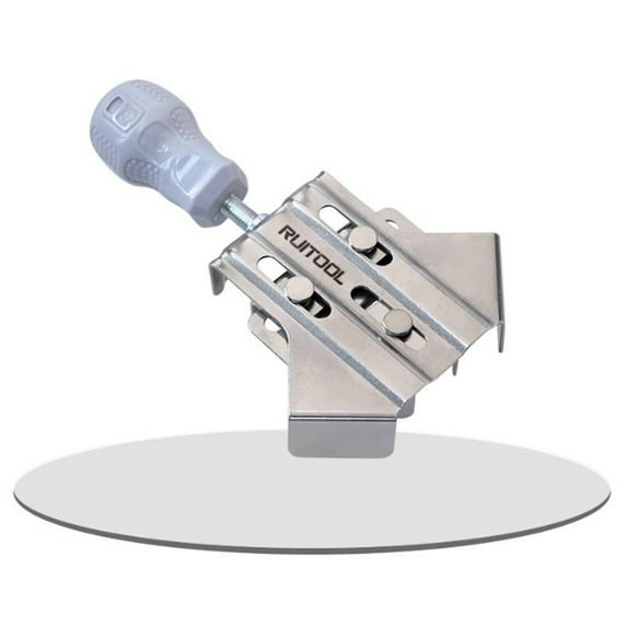 Multipurpose Stainless 90 Corner Clamp T Shaped Right Angle Clamping For Woodworking Stainless Right Corner Clamps For Woodworking Photo Framing, Handmade Equipment