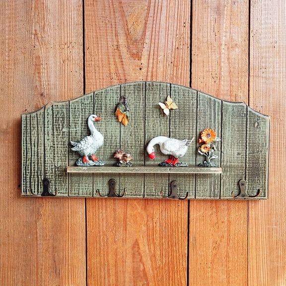 Clearance Sale!Nordic Solid Wood Kitchen Restaurant Decoration Hook Coat Rack, Household Hooks