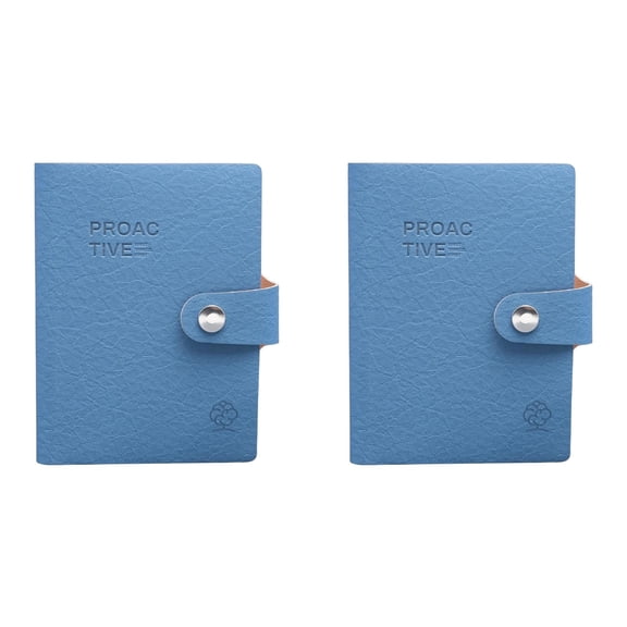 Clearance Sale! Notebook 2Pcs A7 Notebook Blue Spiral Lined Notebook Pack
