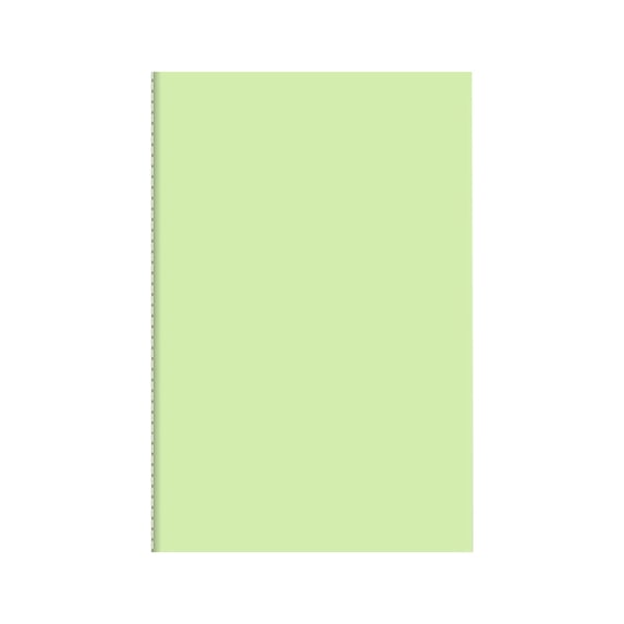 Clearance Sale! Notebook A5 Thickened Soft Leather Bound Notebook 30 Sheets (60 Pages)/Light Green Journal