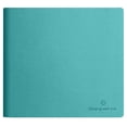 thumbnail image 1 of Clearance Sale! Notebook Leather Face Square Notebook Carrying Notebook Sky Blue Journal, 1 of 6