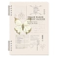 thumbnail image 1 of Clearance Sale! Notebook Retro Butterfly British Notebook Light Yellow Journal, 1 of 7