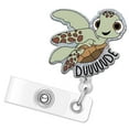 thumbnail image 1 of Clearance Sale!Office Stationery Funny Sea Turtle Badge Reels Retractable Name Badge Holder Reel ID Clip Cute Animal Pediatric Decorative For Worker Teacher Student, 1 of 6