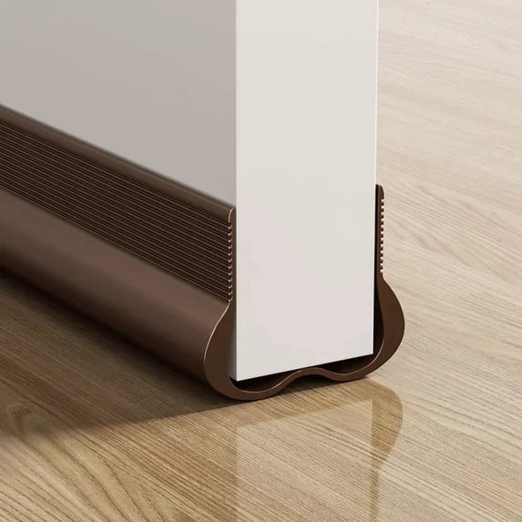 Clearance Sale PVC Door Bottom Seal Strip - Noise Cancelling, Insulated, Easy Install, 4 Color Options for Home & Office