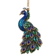 thumbnail image 1 of Clearance Sale | Peacock Animal Shaped Hanging Ornament Elegant Art Pendant for Christmas Tree Home Holiday Decoration, 1 of 4
