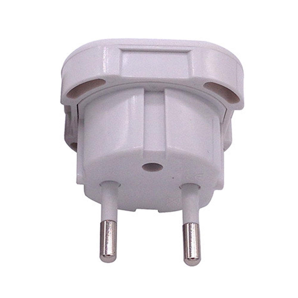 Clearance Sale!Pean To Plug In Pe Uk Travel Eu Adapter 1 2 Adaptor Small Appliances,White Conversion Socket
