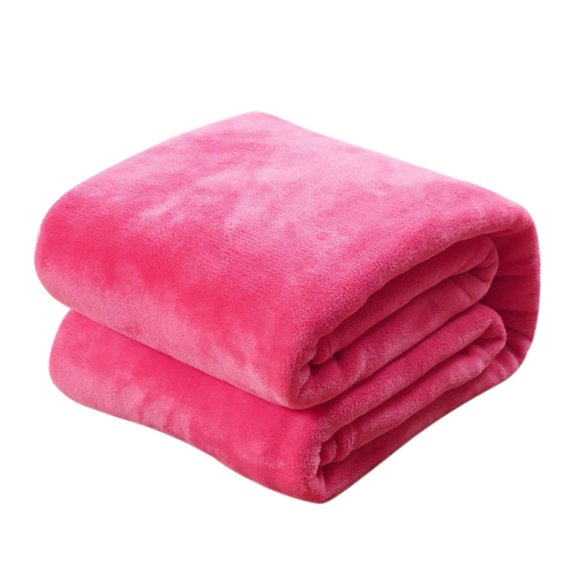 Clearance Sale! Pedty Polyester Blanket,1Pc Blanket,Super Soft Warm Solid Warm Micro Plush Fleece Blanket Throw Rug Sofa Bedding