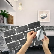 Clearance Sale!Peel And Stick Wallpaper,Backsplash,Imitation Wall Tile Stickers Household Waterproof Pvc Tile Stickers Self Adhesive Living Room Dining Room Decorative Wall Stickers,Wall Panels